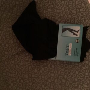 Queen Plus Women's Black Shapewear Tights